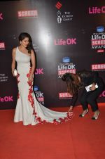 Sophie Chaudhary at Life Ok Screen Awards red carpet in Mumbai on 14th Jan 2015